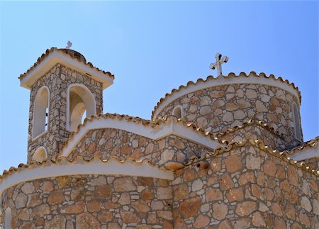 simsearch:400-04898640,k - Old stone Church in Protaras, Cyprus Stock Photo - Budget Royalty-Free & Subscription, Code: 400-05038960