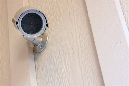 Security camera at the front entry of a residence. Stock Photo - Budget Royalty-Free & Subscription, Code: 400-05039028