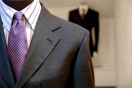 Suits on shop mannequins Stock Photo - Budget Royalty-Free & Subscription, Code: 400-05032185