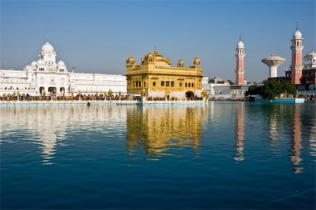 Golden Temple, Amritsar, Punjab, India. Stock Photo - Budget Royalty-Free & Subscription, Code: 400-05045538