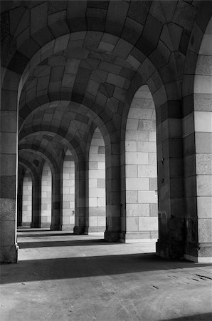 Arches around the Hitler's Palais des Congres, Nuremberg, Germany Stock Photo - Budget Royalty-Free & Subscription, Code: 400-05043527