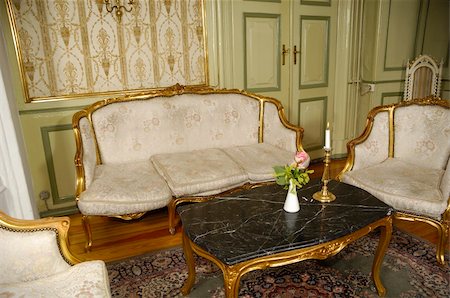 royal sofa - Elegant room with antique furniture Stock Photo - Budget Royalty-Free & Subscription, Code: 400-05054999