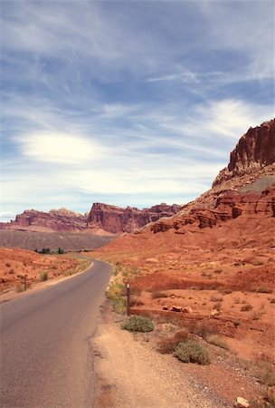 fremont - Capitol Reef National Park is a United States National Park, in south-central Utah. Stock Photo - Budget Royalty-Free & Subscription, Code: 400-05058412