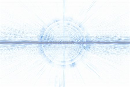 eclipse - Portal Abstract White and Blue Textured Background Stock Photo - Budget Royalty-Free & Subscription, Code: 400-05058949