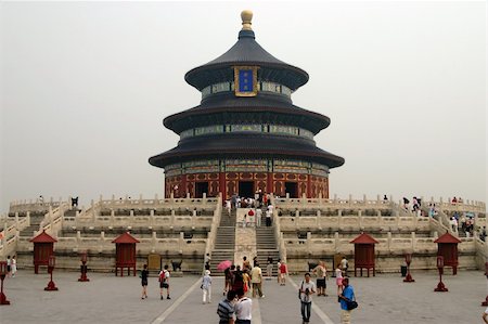 Temple of Heaven, Beijing, republic of china - panorama Stock Photo - Budget Royalty-Free & Subscription, Code: 400-05052374