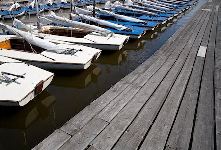 simsearch:400-04433053,k - Many blue sailing boats in the marina Stock Photo - Budget Royalty-Free & Subscription, Code: 400-05065737