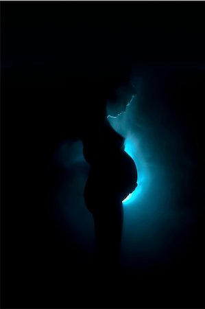 pregnancy nude - pregnant woman Stock Photo - Budget Royalty-Free & Subscription, Code: 400-05067139