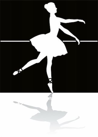 simsearch:400-04255721,k - Illustration of ballet dancer Stock Photo - Budget Royalty-Free & Subscription, Code: 400-05074764