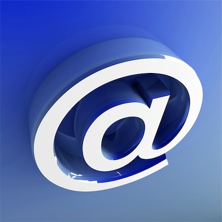 simsearch:400-04508643,k - 3d image of email symbol background Stock Photo - Budget Royalty-Free & Subscription, Code: 400-05075255