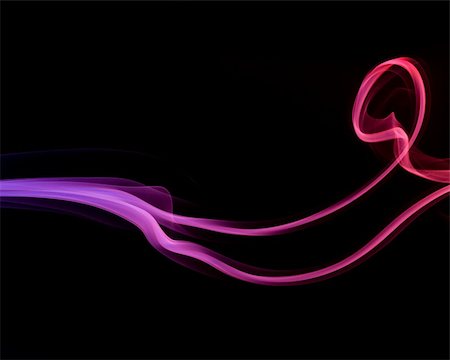 red trail - Red and purple colored smoke in front of a black background Stock Photo - Budget Royalty-Free & Subscription, Code: 400-05078783