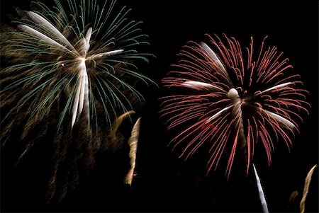 simsearch:400-04219011,k - Fireworks being set off against a dark sky Stock Photo - Budget Royalty-Free & Subscription, Code: 400-05079608