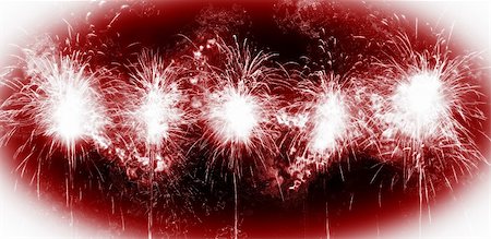 simsearch:400-04573554,k - Digitally enhanced firework. Grunge effect background. Banner (panorama) format. Stock Photo - Budget Royalty-Free & Subscription, Code: 400-05079787