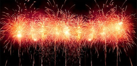 simsearch:400-04573554,k - Digitally enhanced firework.  Red row of rockets. Banner (panorama) format. Stock Photo - Budget Royalty-Free & Subscription, Code: 400-05079792
