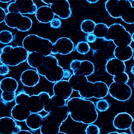 simsearch:400-04956513,k - bright blue electric neon cells under microscope Photographie de stock - Aubaine LD & Abonnement, Code: 400-05073934