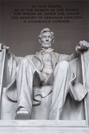 political leader - The Abraham Lincoln monument, Washington DC Stock Photo - Budget Royalty-Free & Subscription, Code: 400-05095271