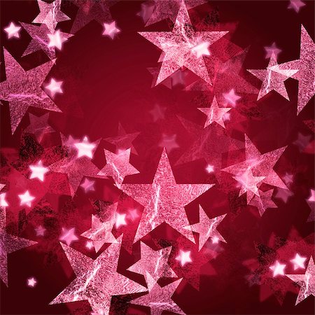 simsearch:400-05006261,k - pink stars over dark wine-red background with feather center Stock Photo - Budget Royalty-Free & Subscription, Code: 400-05095697