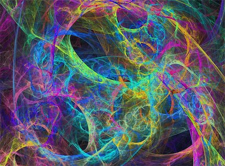 exploding electricity - abstract colorful rainbow design background Photographie de stock - Aubaine LD & Abonnement, Code: 400-05107362