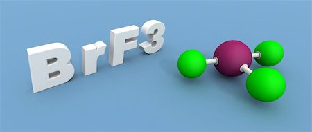 proton icon - a 3d render of a bromine fluoride Stock Photo - Budget Royalty-Free & Subscription, Code: 400-05109596