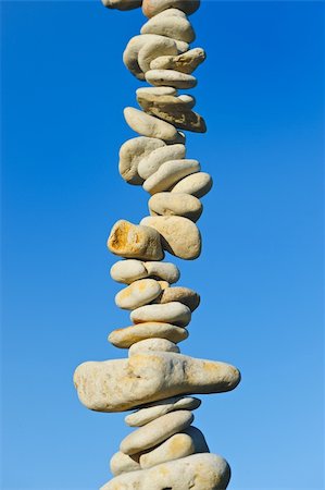 simsearch:400-04114367,k - Vertical pile from a sea pebble again Stock Photo - Budget Royalty-Free & Subscription, Code: 400-05101963