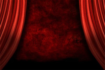 simsearch:400-04231224,k - Stage Drapes With Grunge Background and Dramatic Lighting Stock Photo - Budget Royalty-Free & Subscription, Code: 400-05102651