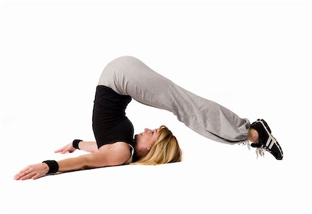 simsearch:400-05112689,k - Girl stretching Stock Photo - Budget Royalty-Free & Subscription, Code: 400-05115511