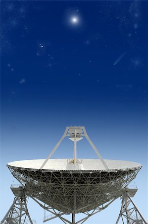 radio telescope - A sketch "The sight in space". Stock Photo - Budget Royalty-Free & Subscription, Code: 400-05116787