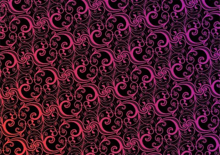simsearch:400-05077687,k - Vector stylish pink and black wallpaper Stock Photo - Budget Royalty-Free & Subscription, Code: 400-05119221