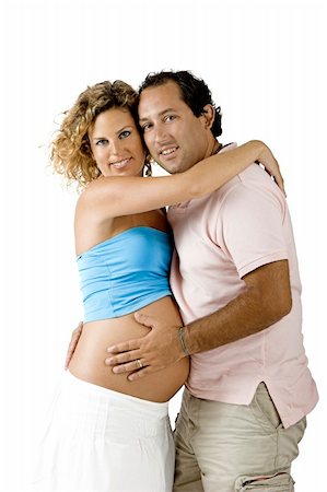 simsearch:400-05716366,k - Beautiful couple in love expecting a baby Stock Photo - Budget Royalty-Free & Subscription, Code: 400-05119817