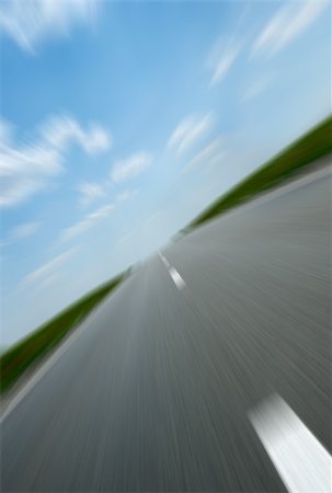 simsearch:400-05112302,k - Asphalt road. A transport highway with the blue sky. A transport highway with the blue sky Stock Photo - Budget Royalty-Free & Subscription, Code: 400-05112244