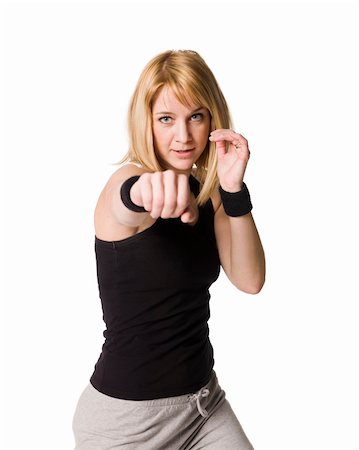 simsearch:400-05115517,k - Girl boxing Stock Photo - Budget Royalty-Free & Subscription, Code: 400-05112705