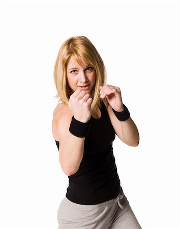 simsearch:400-05112689,k - Girl boxing Stock Photo - Budget Royalty-Free & Subscription, Code: 400-05112700