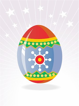 faberge eggs - vector background with creative egg design1 Stock Photo - Budget Royalty-Free & Subscription, Code: 400-05124328