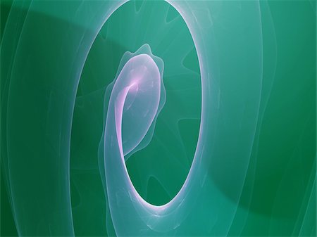 Abstract wallpaper illustration of wavy flowing energy Stock Photo - Budget Royalty-Free & Subscription, Code: 400-05121945