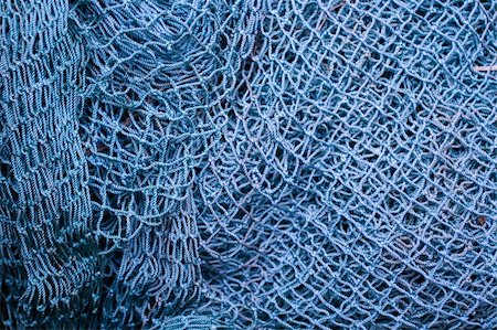 simsearch:400-05254289,k - Close up of blue industrial fishing net background Stock Photo - Budget Royalty-Free & Subscription, Code: 400-05136963