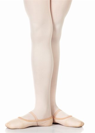 simsearch:400-04119672,k - Young female ballet dancer showing various classic ballet feet positions on a white background - 3rd position. NOT ISOLATED Stock Photo - Budget Royalty-Free & Subscription, Code: 400-05138839