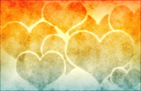 simsearch:400-05891430,k - Hearts Love Abstract Background as a Art Stock Photo - Budget Royalty-Free & Subscription, Code: 400-05132417