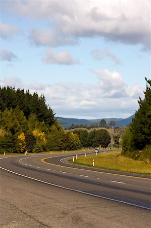 simsearch:400-04436530,k - Car on Rural Highway in New Zealand Stock Photo - Budget Royalty-Free & Subscription, Code: 400-05133182