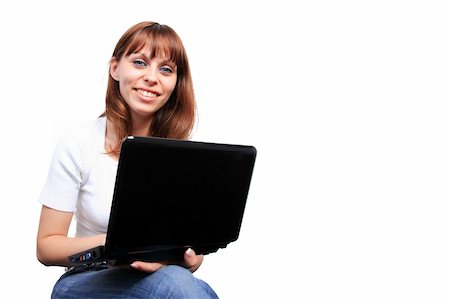 simsearch:400-04860880,k - Young beautiful woman, sitting and studying Stock Photo - Budget Royalty-Free & Subscription, Code: 400-05145232