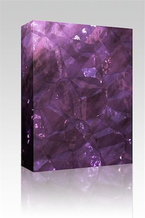 Software package box Crystalline mineral and metal shiny faceted ore deposits Stock Photo - Budget Royalty-Free & Subscription, Code: 400-05145603