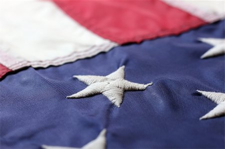 simsearch:400-06086537,k - American Flag Detail Stock Photo - Budget Royalty-Free & Subscription, Code: 400-05147214
