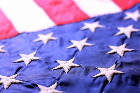 simsearch:400-06086537,k - American Flag Detail Stock Photo - Budget Royalty-Free & Subscription, Code: 400-05147215