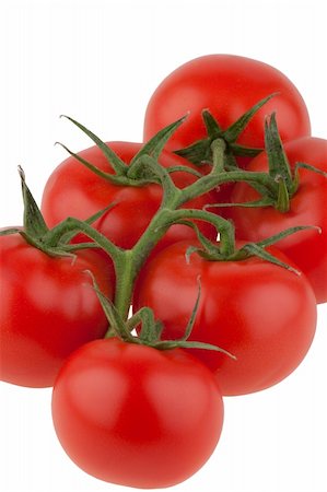simsearch:400-04393672,k - tomatoes, isolated on white background Stock Photo - Budget Royalty-Free & Subscription, Code: 400-05147776