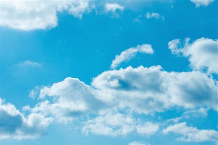 simsearch:400-07661289,k - Blue sky with white clouds Stock Photo - Budget Royalty-Free & Subscription, Code: 400-05148303