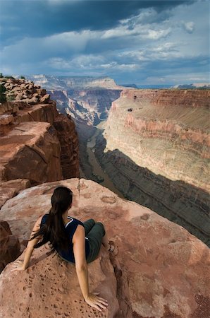 Colorado River and Grand Canyon at Toroweap Stock Photo - Budget Royalty-Free & Subscription, Code: 400-05148515