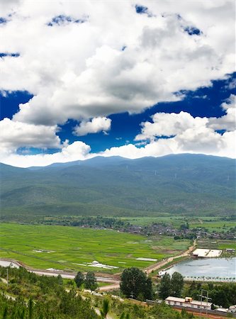 Countryside of southern China Stock Photo - Budget Royalty-Free & Subscription, Code: 400-05142160