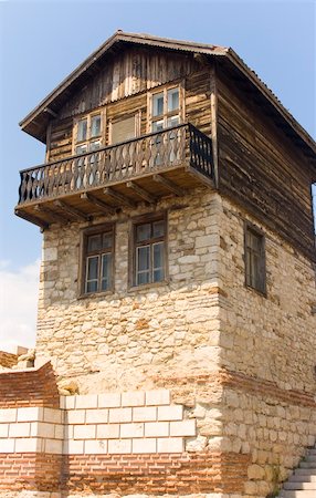 old house in Nessebar, Bulgaria Stock Photo - Budget Royalty-Free & Subscription, Code: 400-05157731