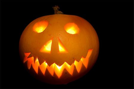 simsearch:400-05325412,k - nice halloween pumpkin on the black background Stock Photo - Budget Royalty-Free & Subscription, Code: 400-05157930