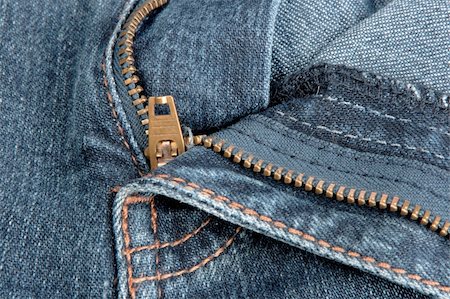 simsearch:700-02756413,k - Jeans zipper. Close-up. Stock Photo - Budget Royalty-Free & Subscription, Code: 400-05158349