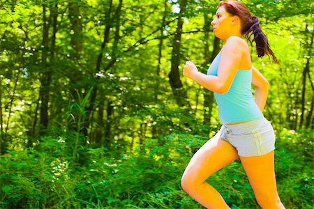 Young woman exercising, from a complete series of photos. Stock Photo - Budget Royalty-Free & Subscription, Code: 400-05151815