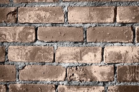 simsearch:400-08074733,k - Brick wall of a building destroyed by time Stock Photo - Budget Royalty-Free & Subscription, Code: 400-05153432